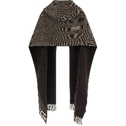 Brown Cashmere Scarf