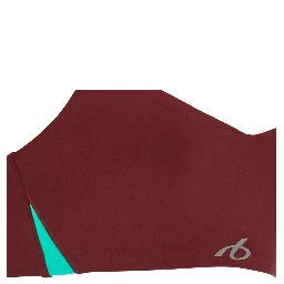 Bordeaux Polyamide Sport Bra