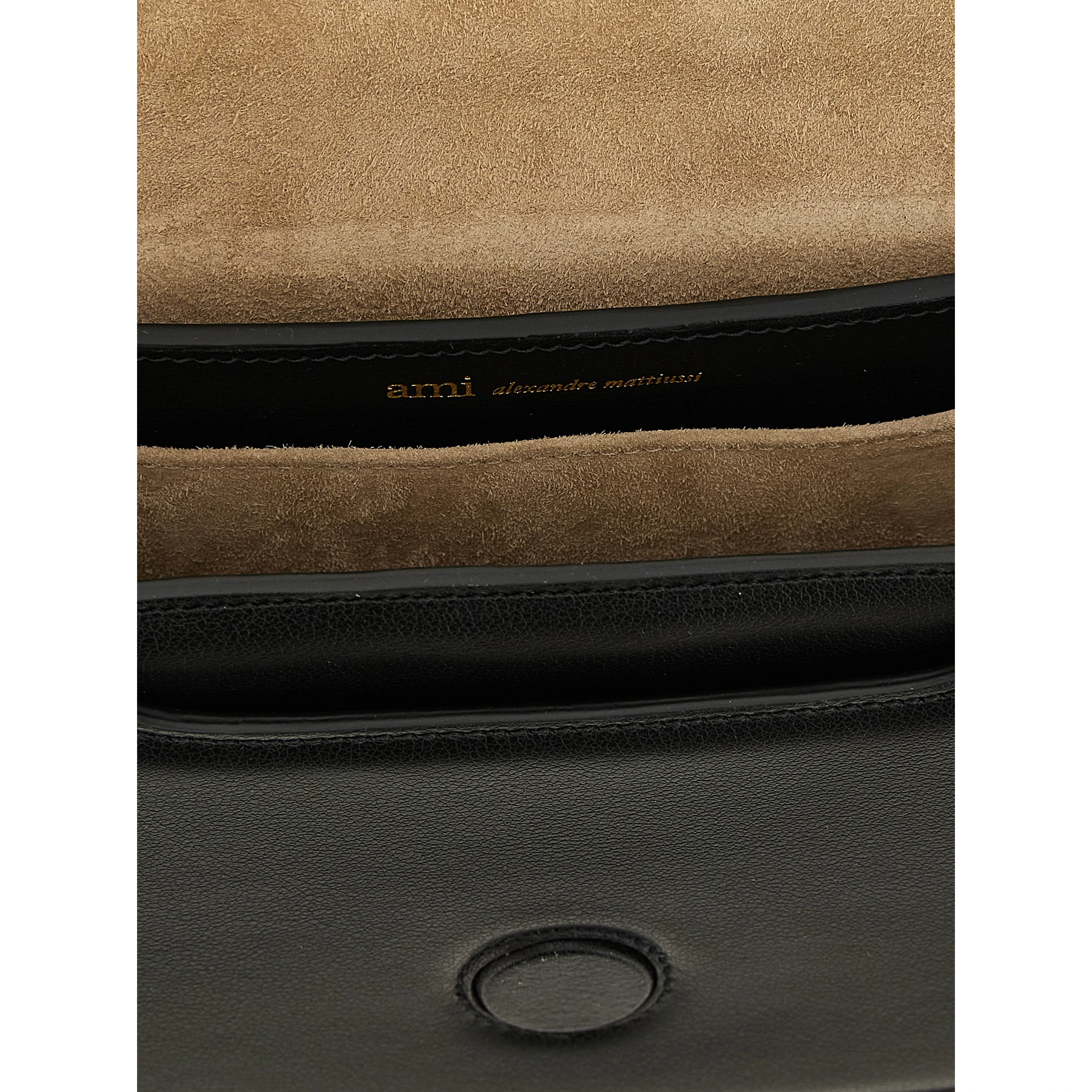 Black Cowhide Handbag
