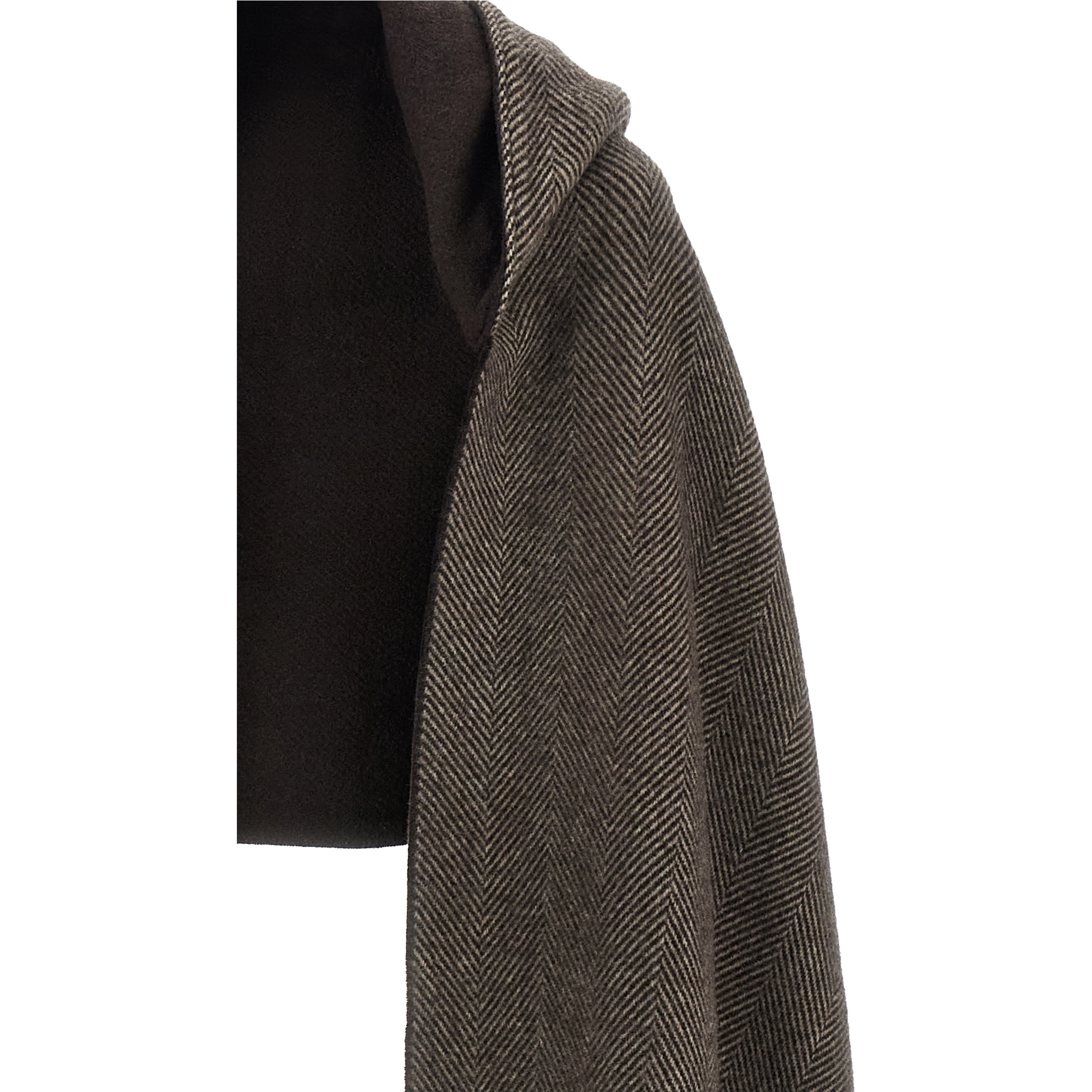 Brown Cashmere Scarf