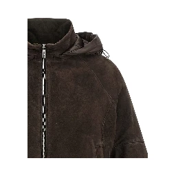 Brown Wool Leather Jacket