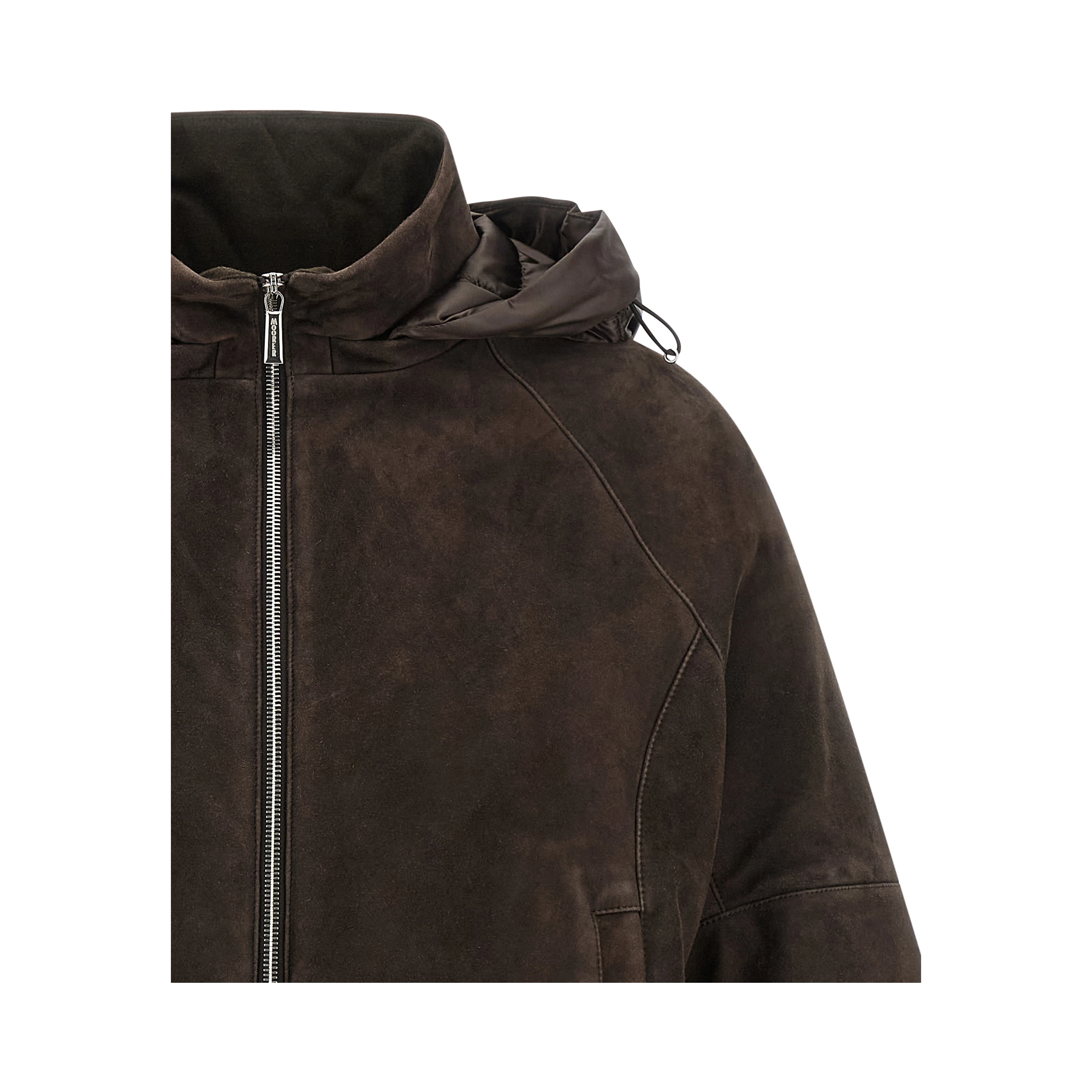 Brown Wool Leather Jacket