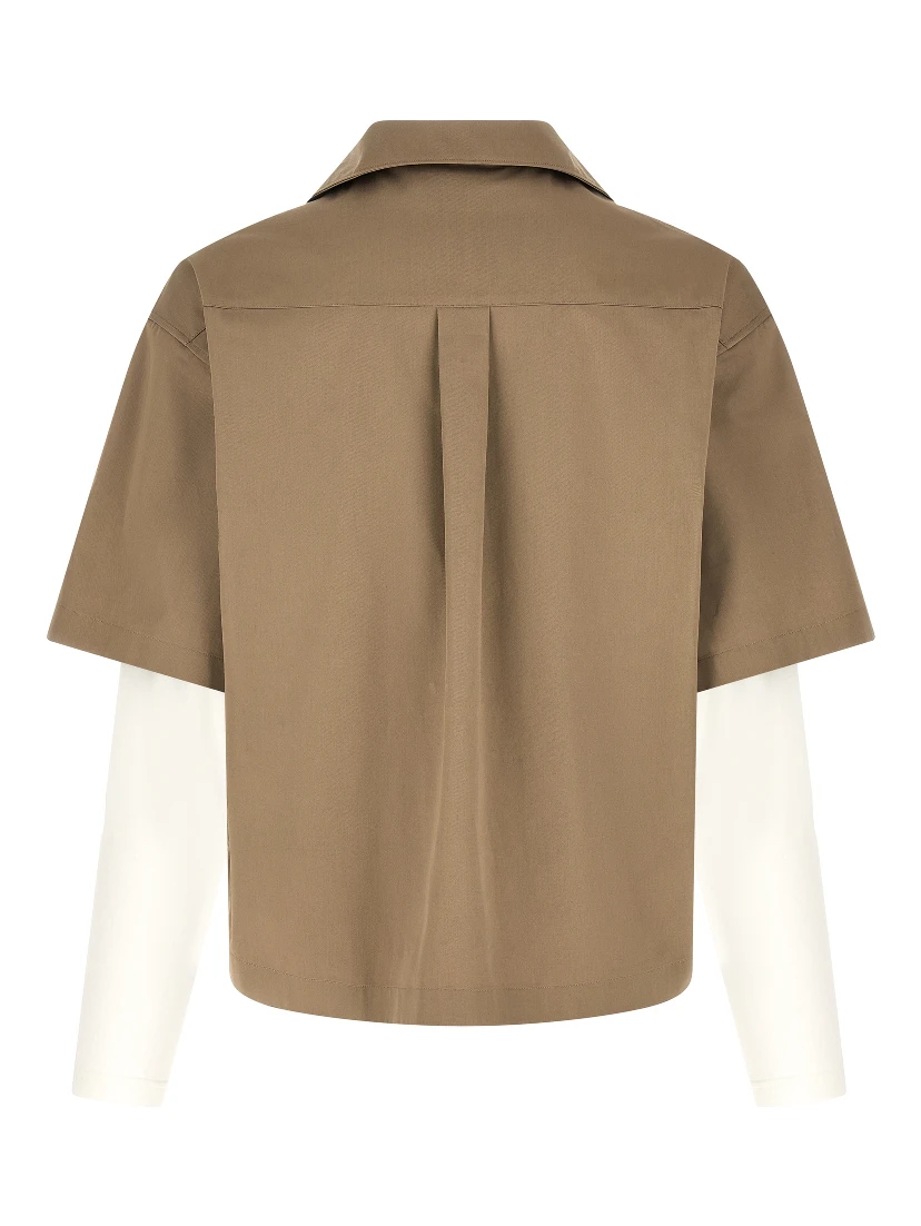 Beige Cotton Blouse