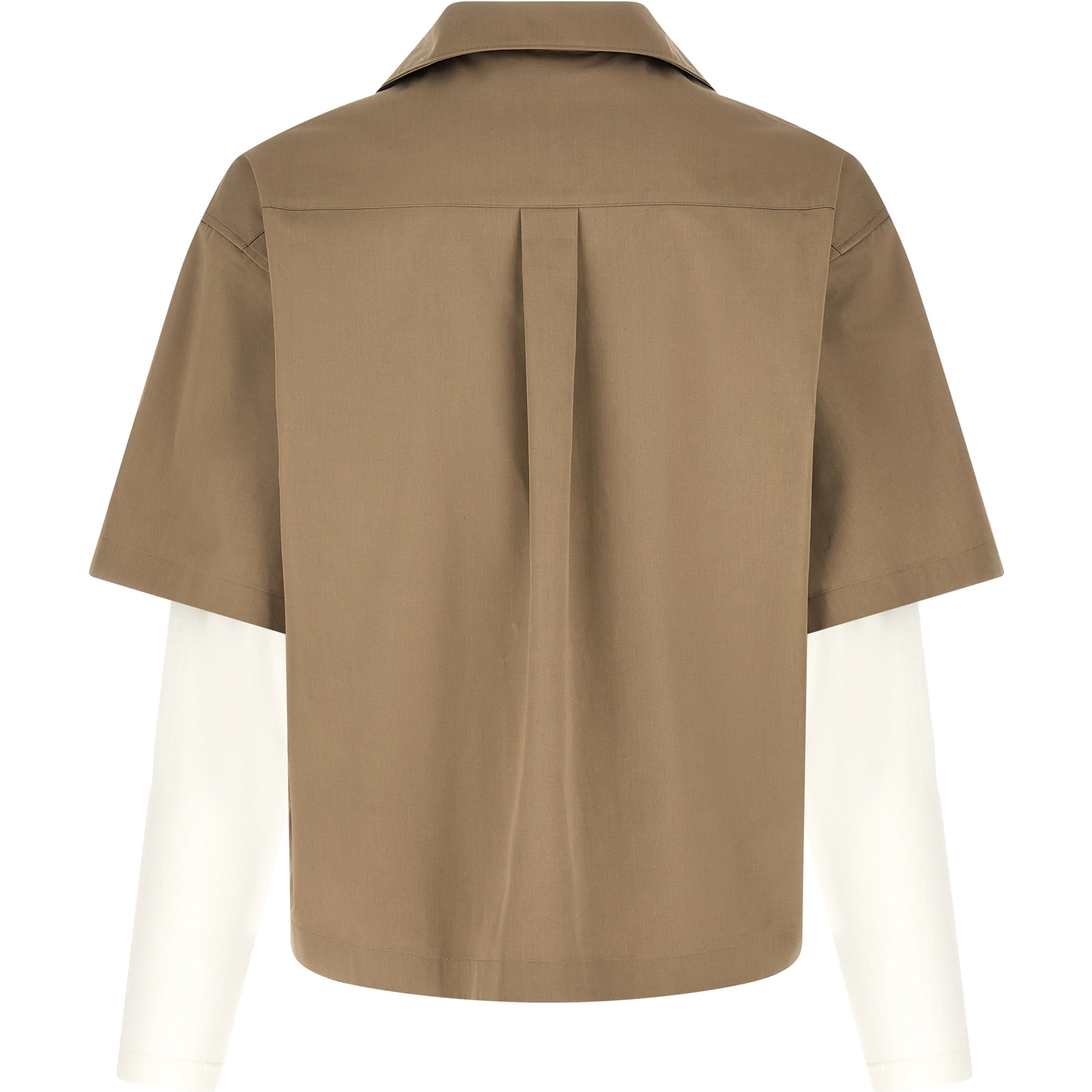 Beige Cotton Blouse