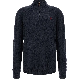 Blue Wool Cardigan