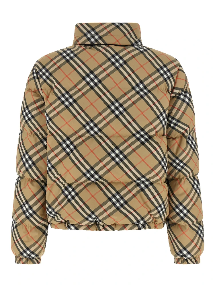 Beige Polyester Full-Length Jacket alternative