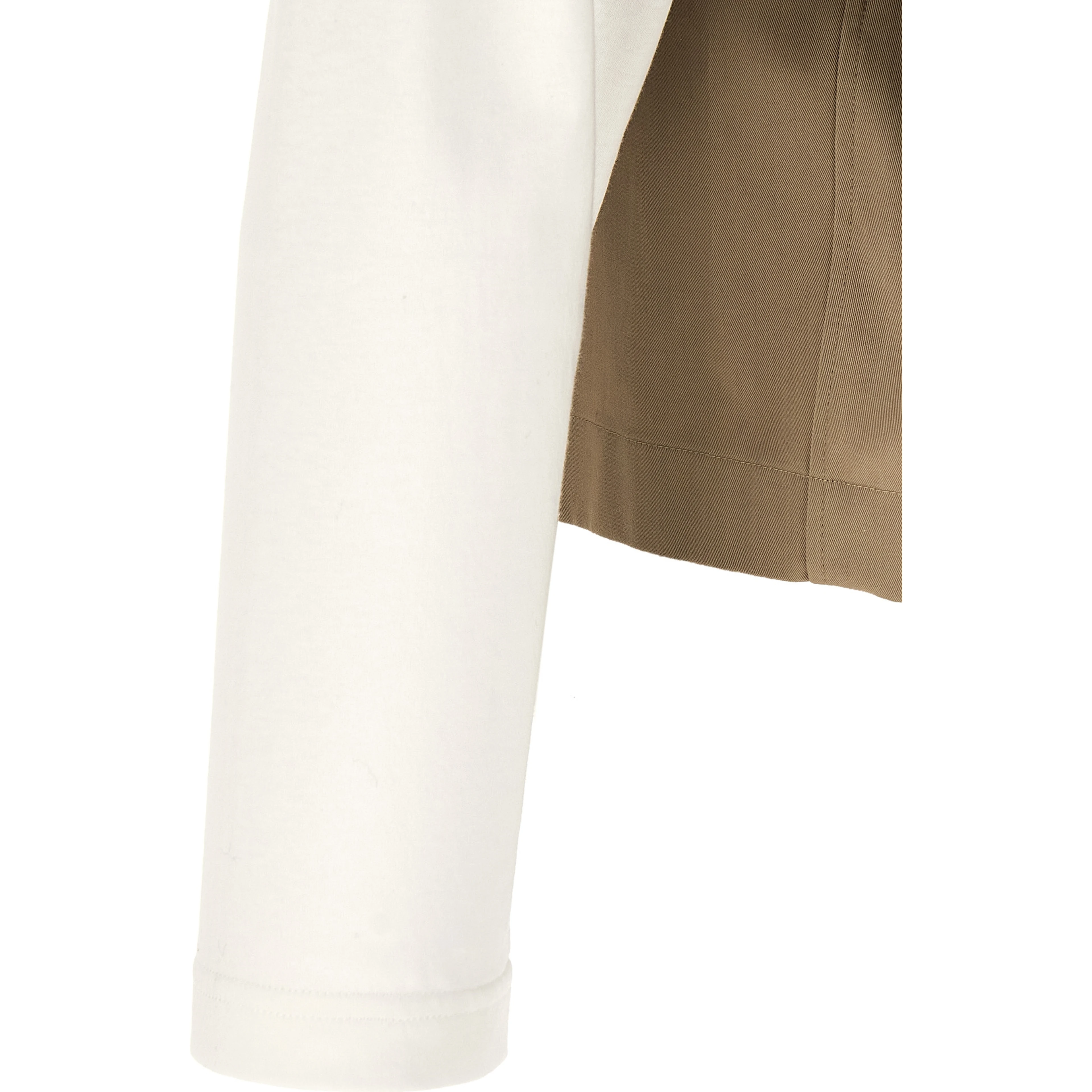 Beige Cotton Blouse