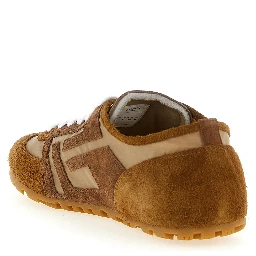 Brown Calfskin Sneakers