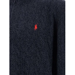 Blue Wool Cardigan