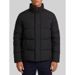 Black down jacket