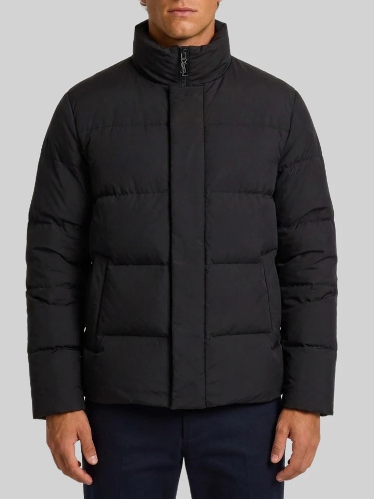 Black down jacket