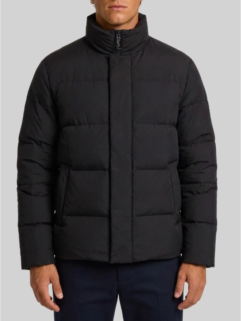 Black down jacket