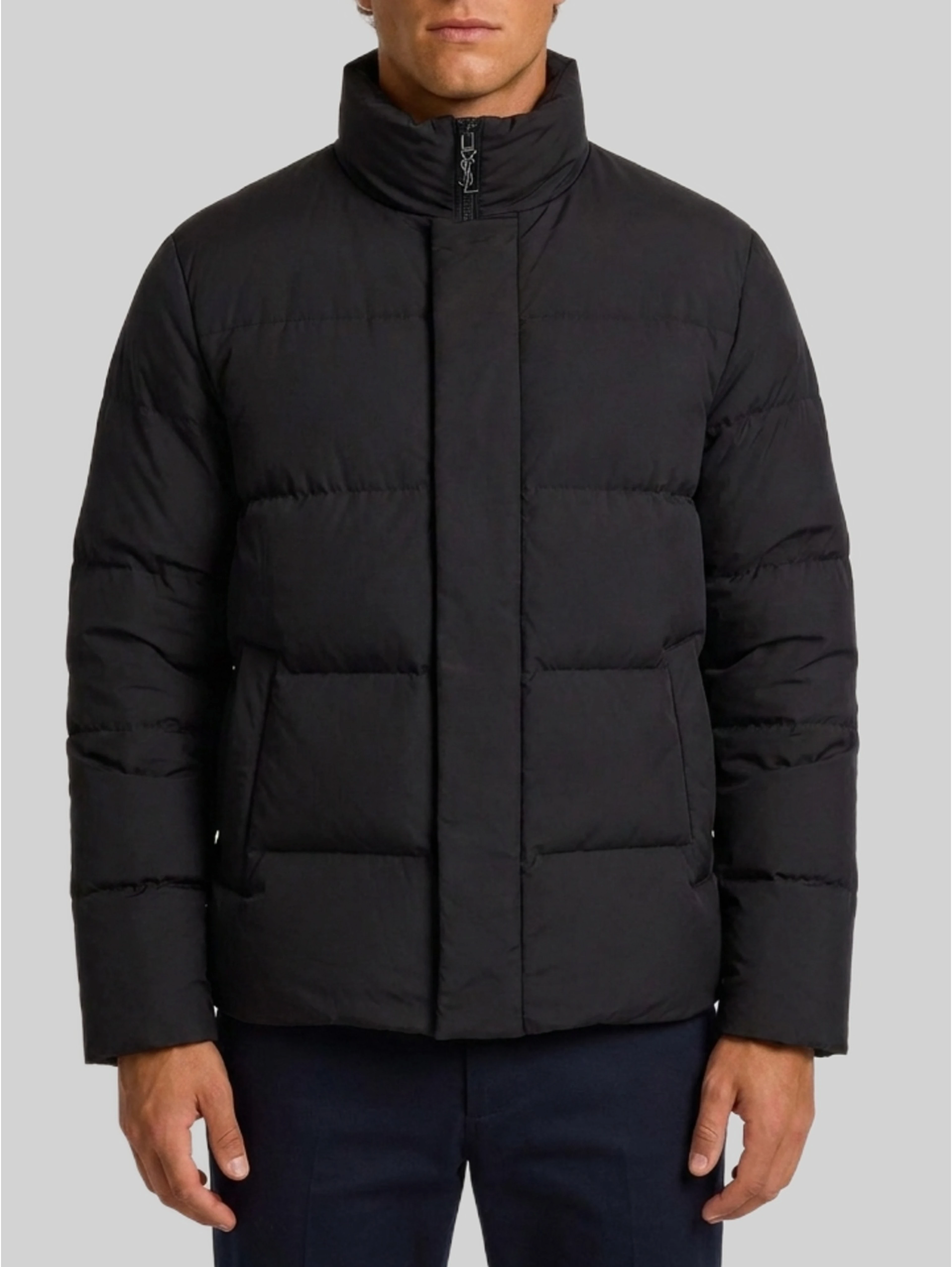 Black down jacket