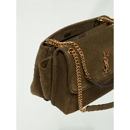 Niki Tripouch bag in suede