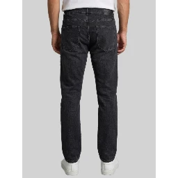 Black jeans relaxed trapered