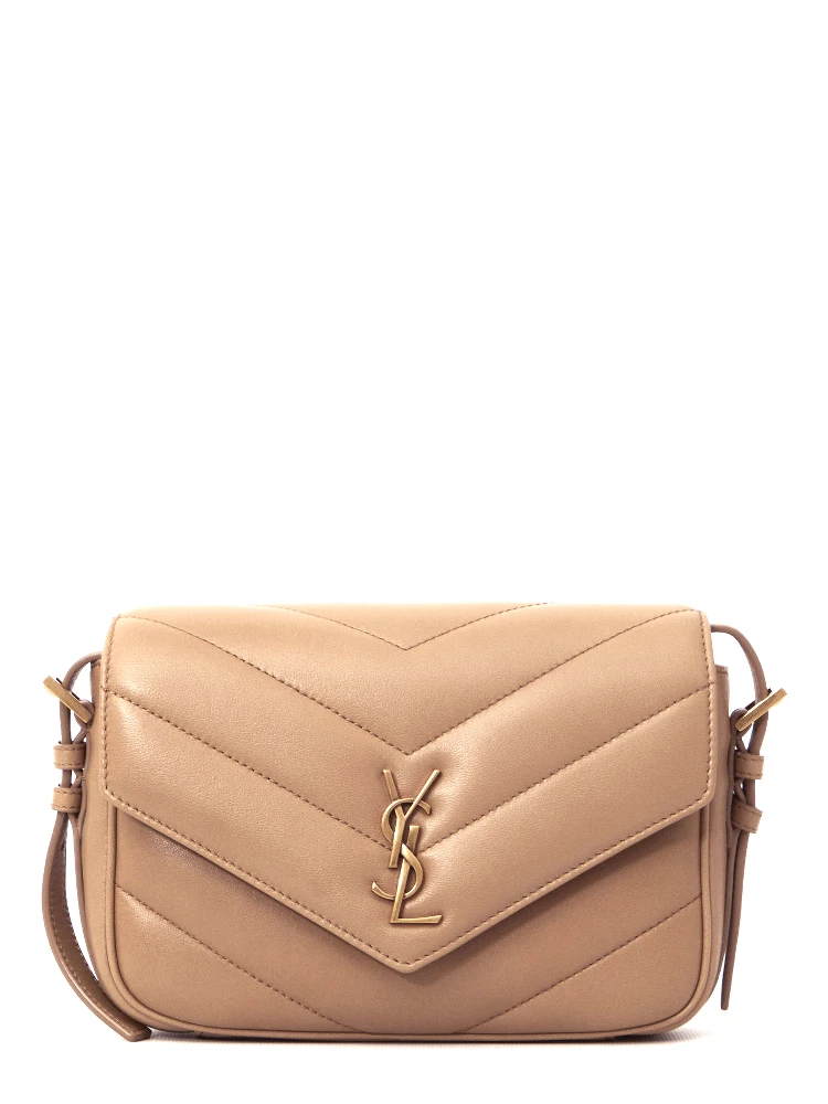 Beige Loulou Toy shoulder strap bag