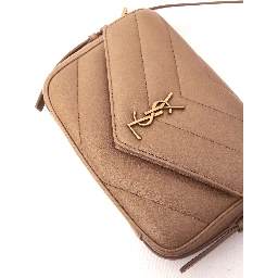 Beige Loulou Toy shoulder strap bag