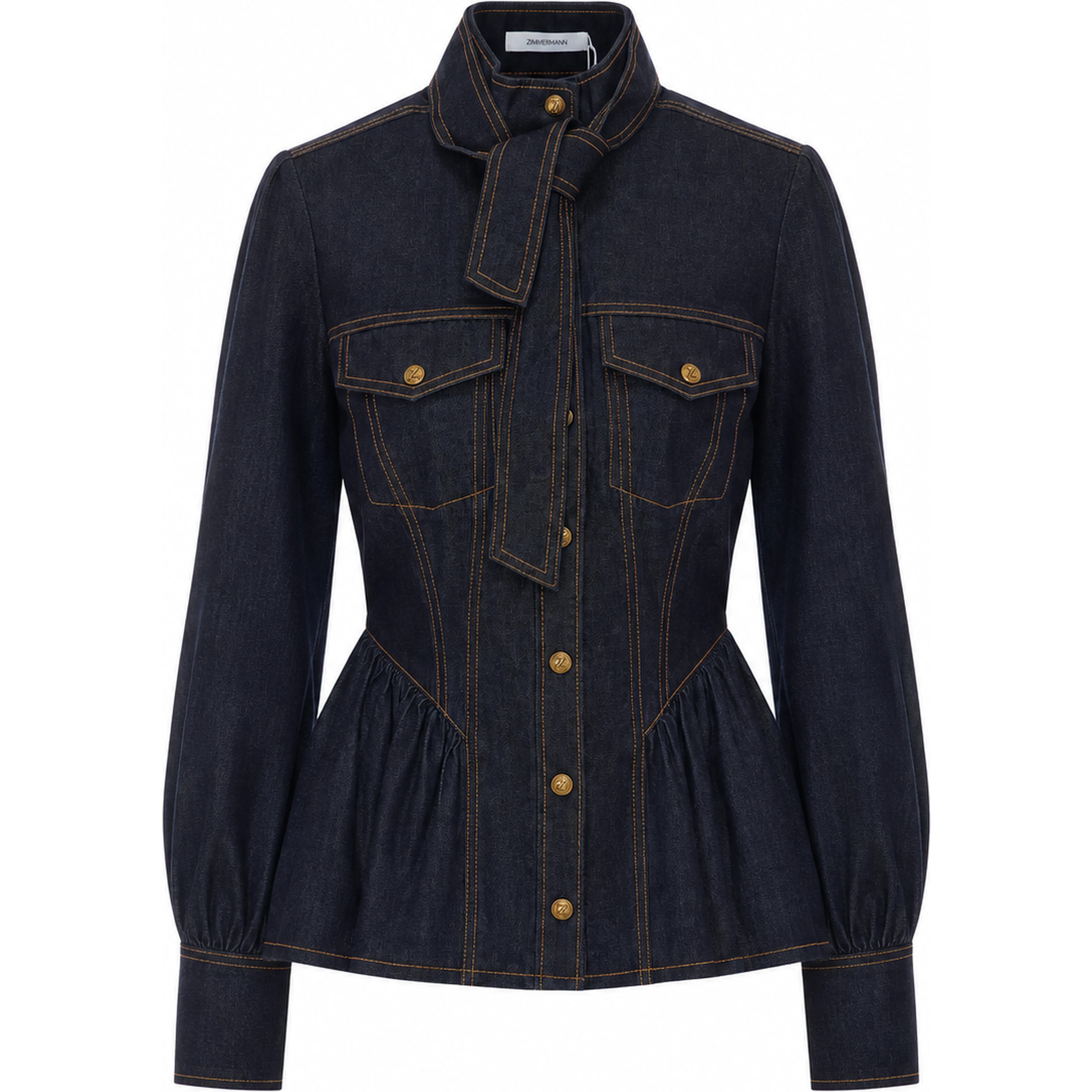Zimmermann Shirts Blue