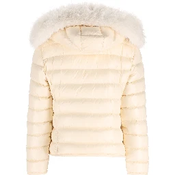 Moncler Coats Beige