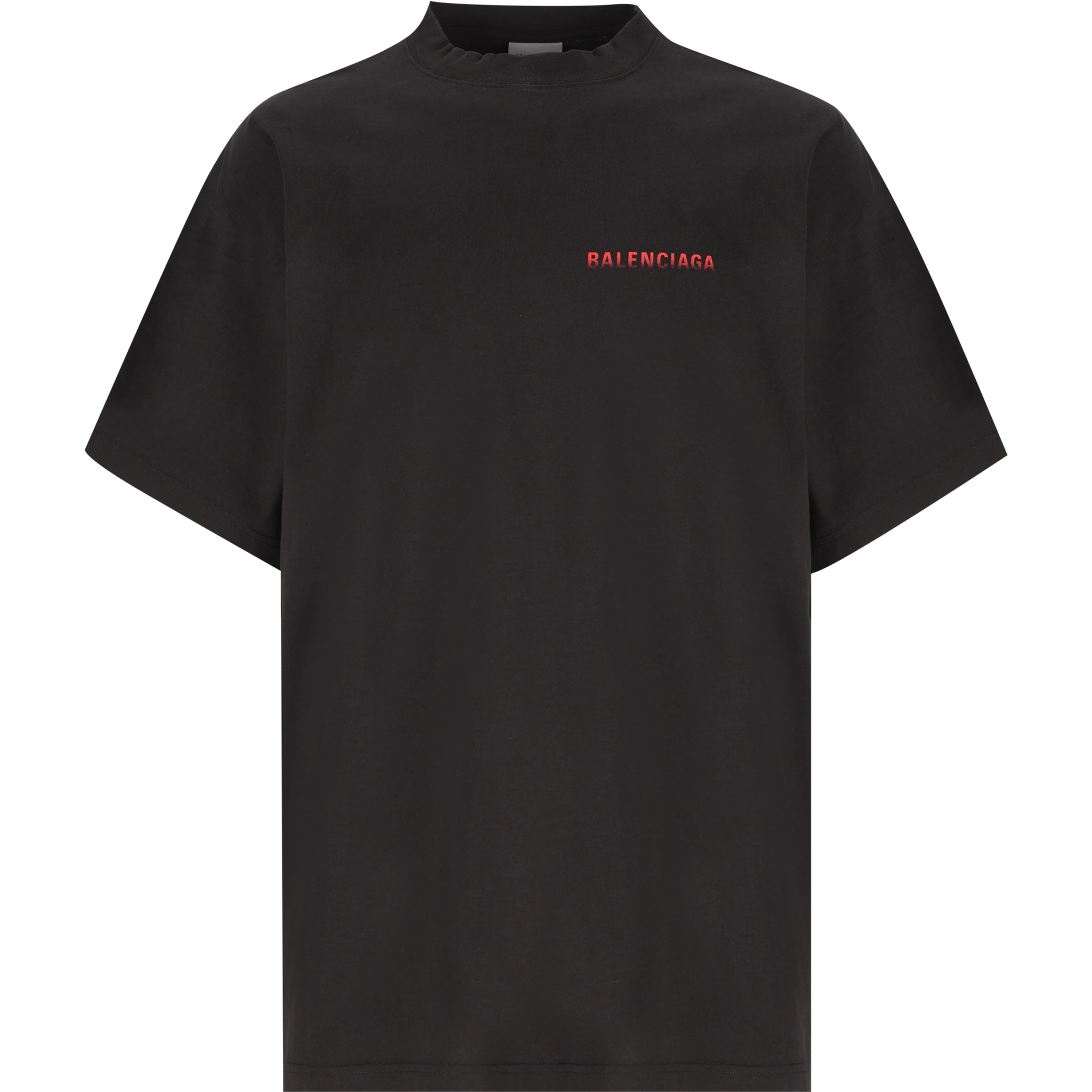 Balenciaga T-shirts and Polos Black