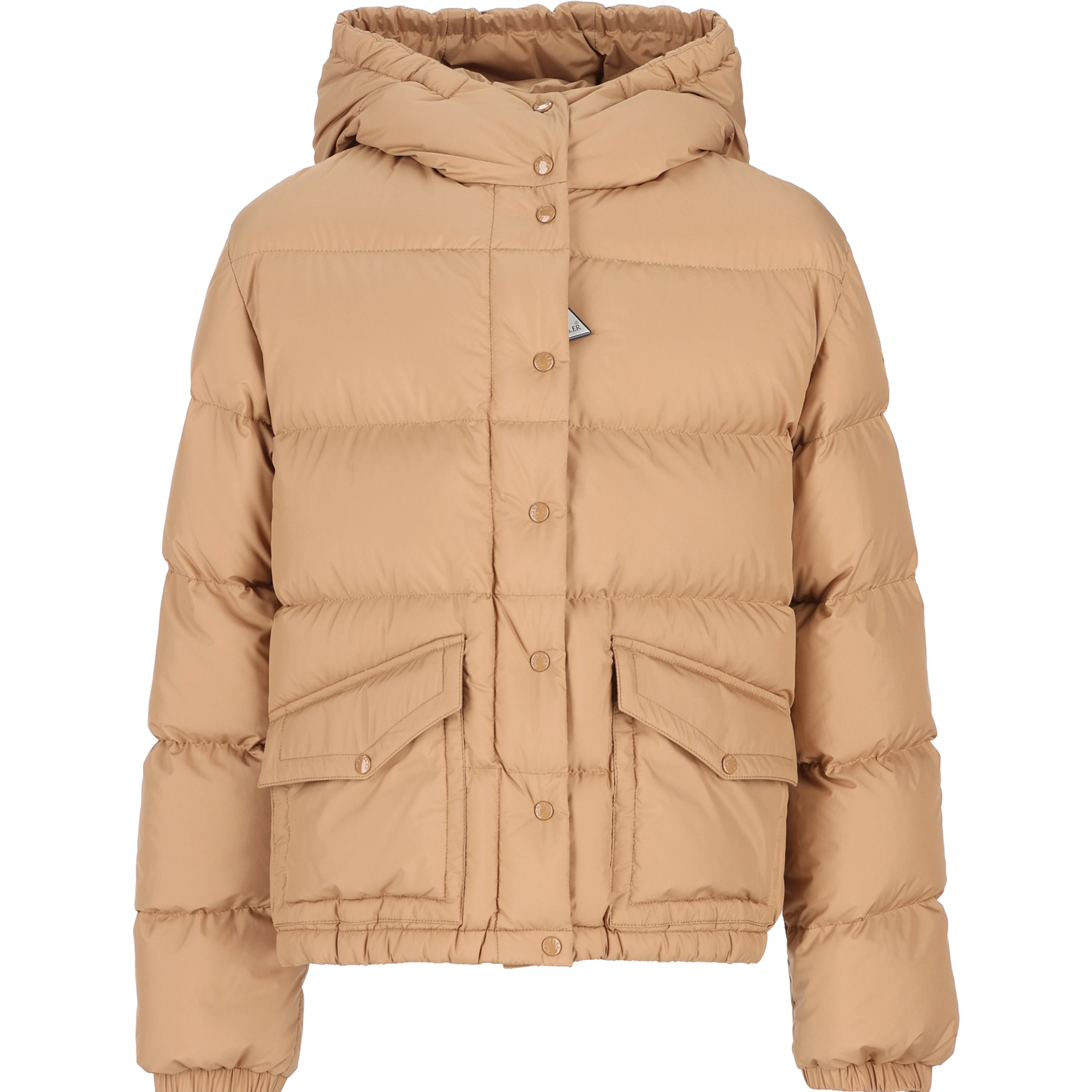 MONCLER KIDS Coats Cognac