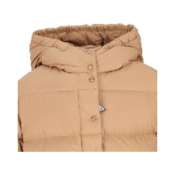 MONCLER KIDS Coats Cognac