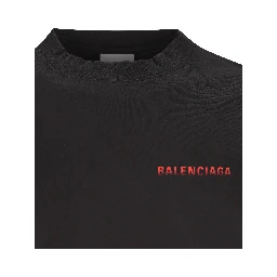 Balenciaga T-shirts and Polos Black