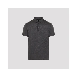 Giorgio Armani Silk and Cotton Polo