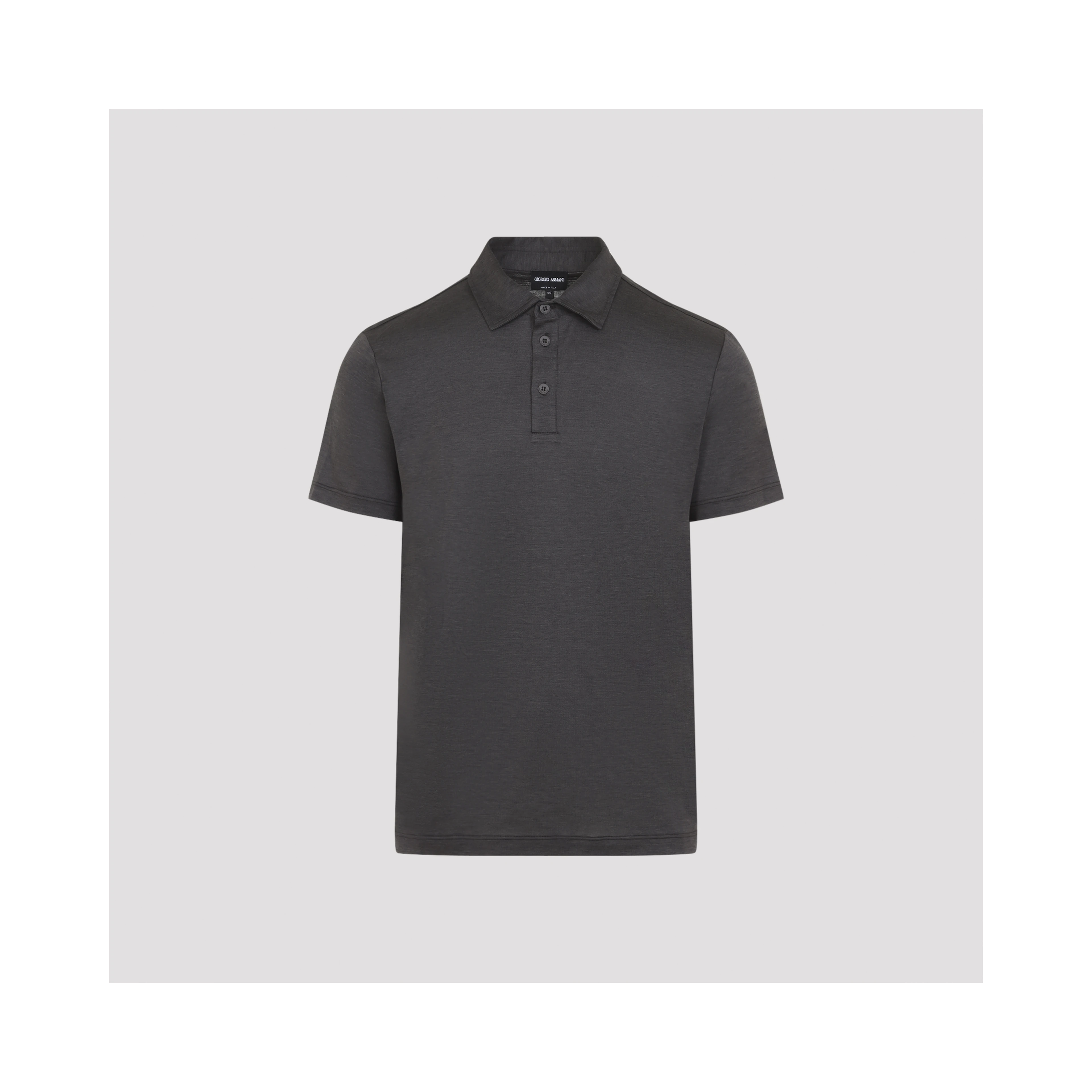 Giorgio Armani Silk and Cotton Polo