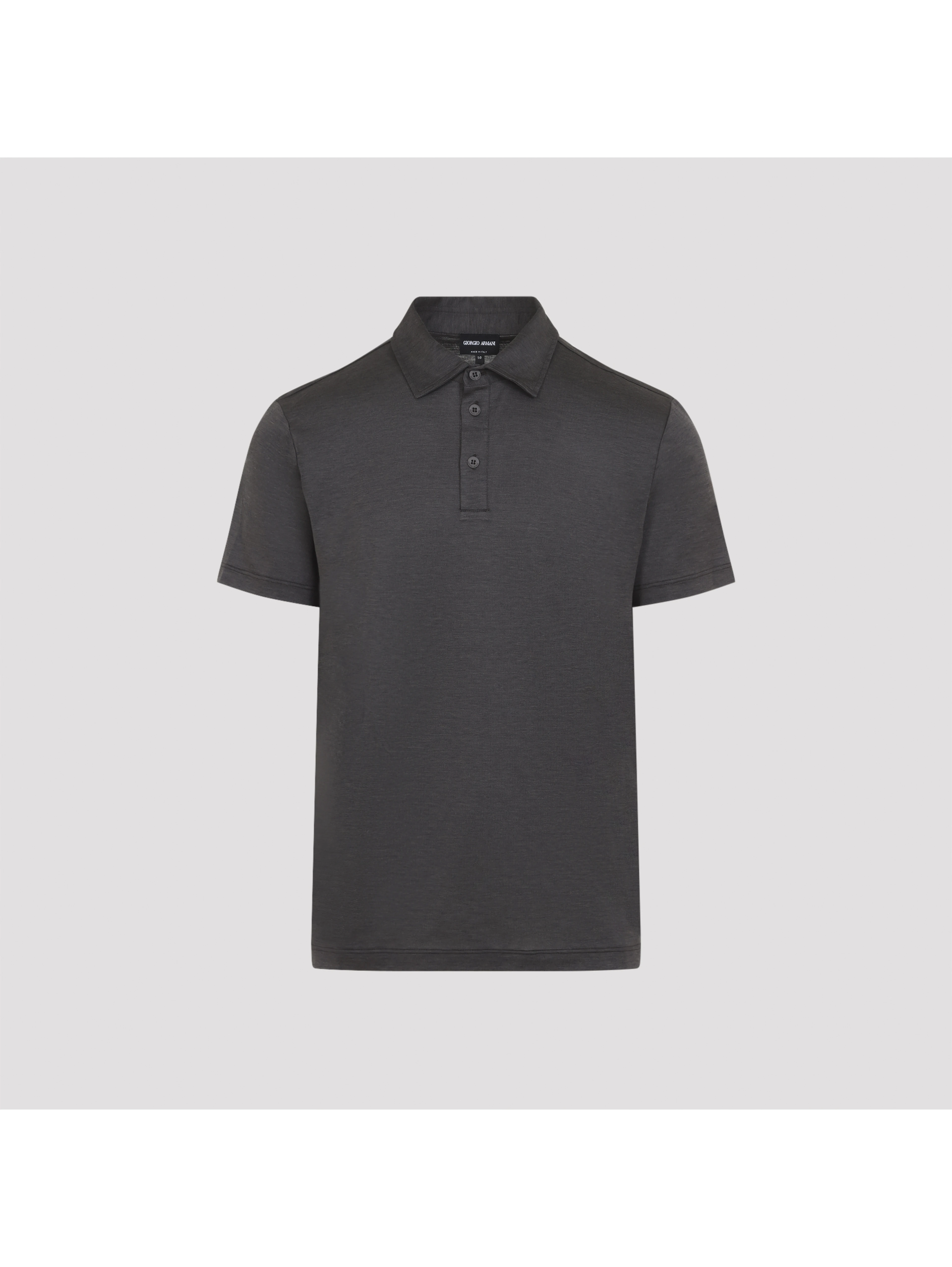Giorgio Armani Silk and Cotton Polo
