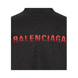 Balenciaga T-shirts and Polos Black