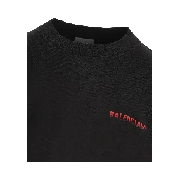 Balenciaga T-shirts and Polos Black