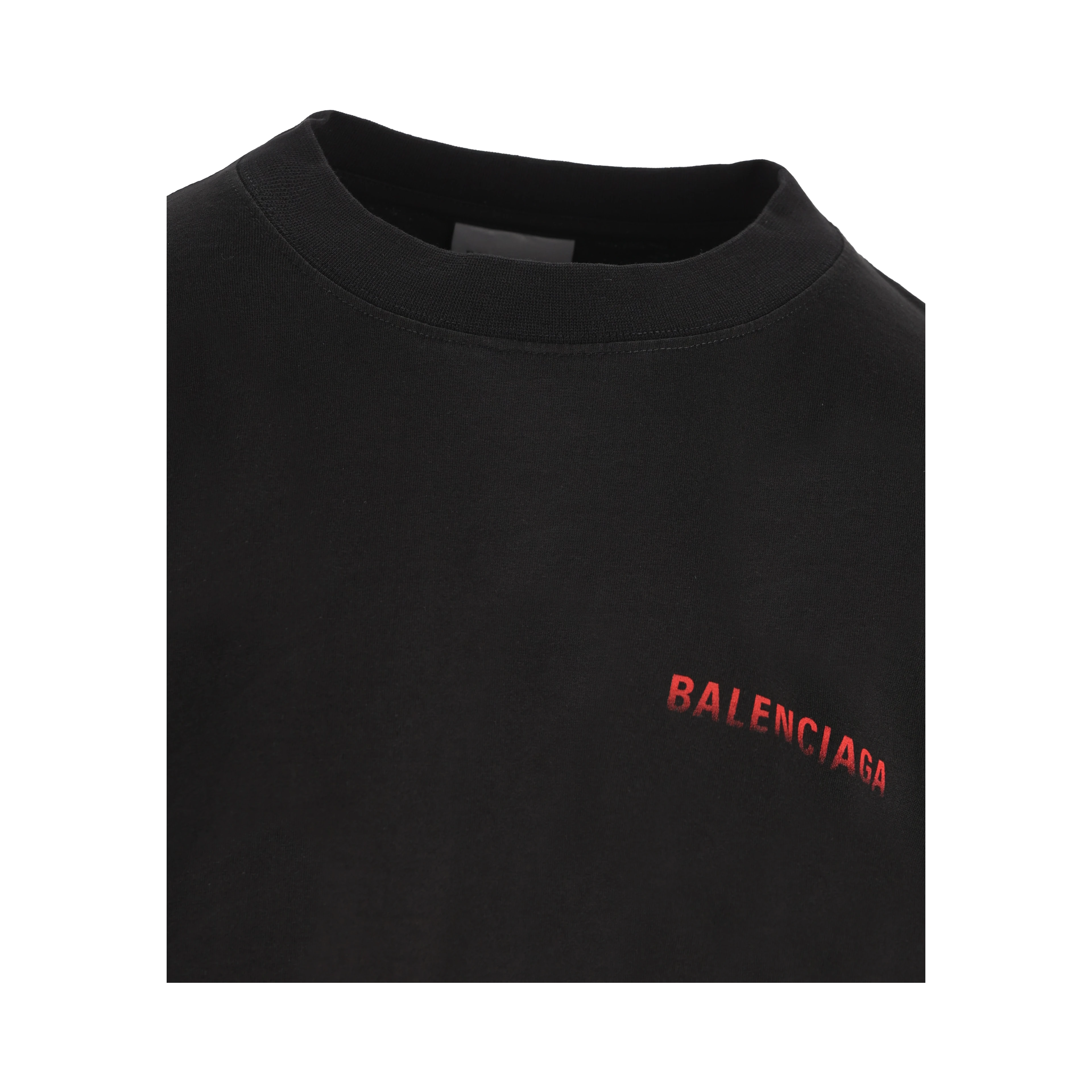 Balenciaga T-shirts and Polos Black
