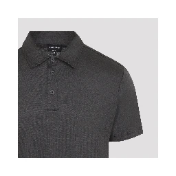 Giorgio Armani Silk and Cotton Polo