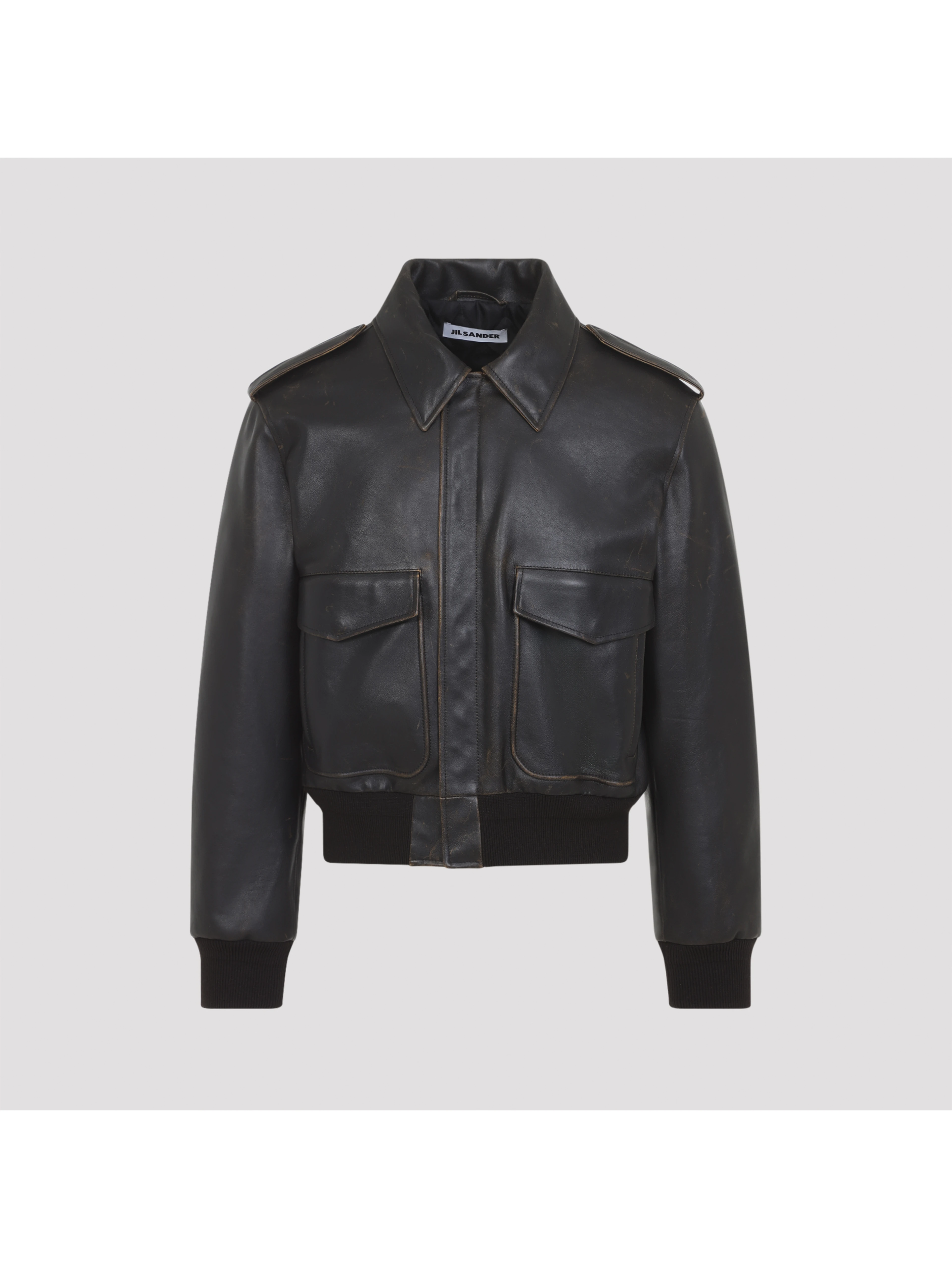 Jil Sander Leather Blouson