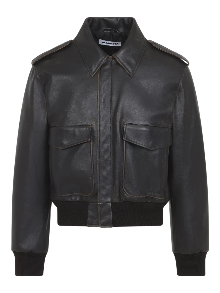 Jil Sander Leather Blouson alternative