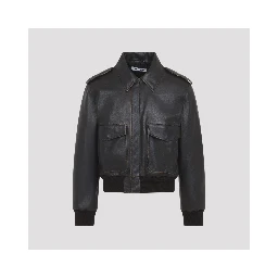 Jil Sander Leather Blouson