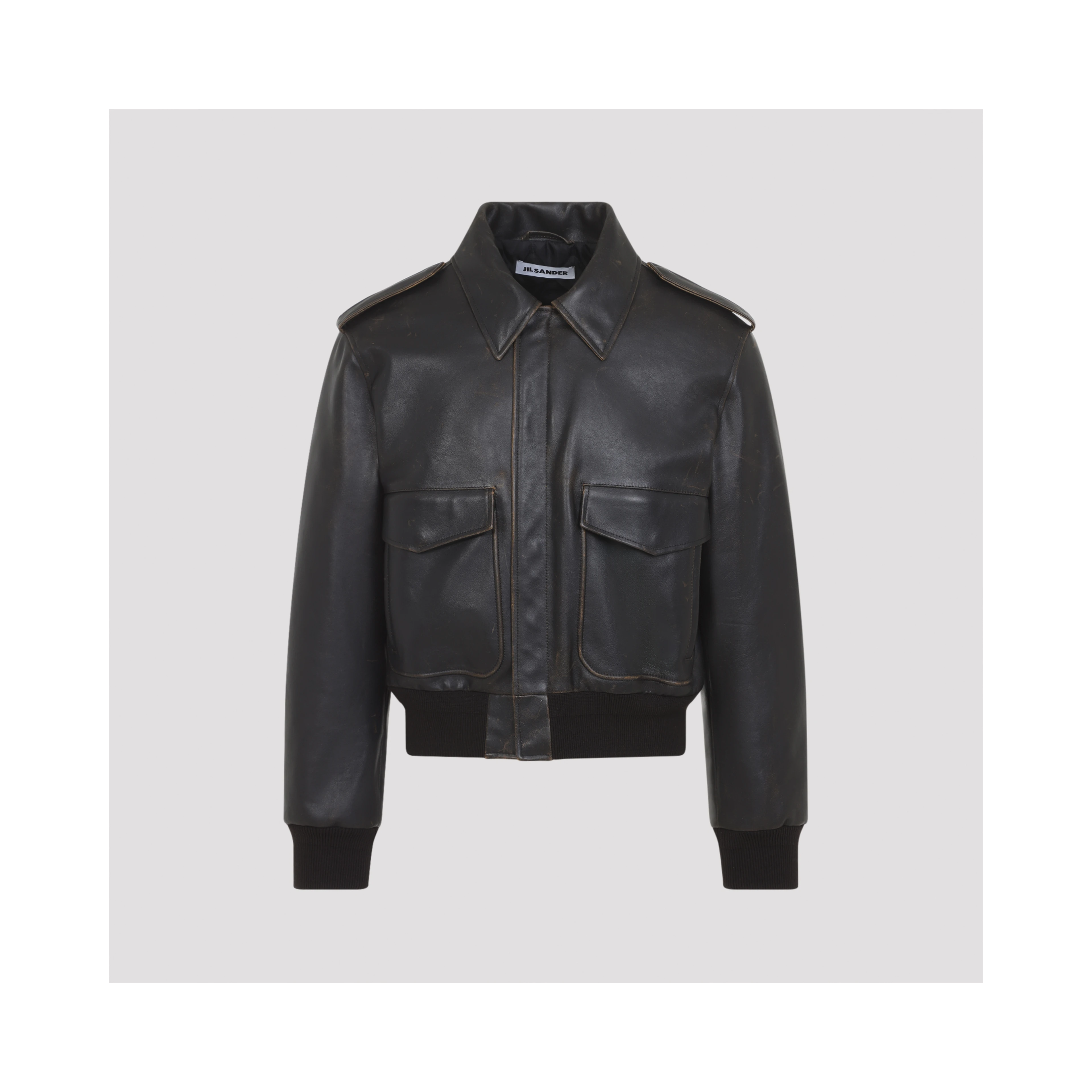 Jil Sander Leather Blouson