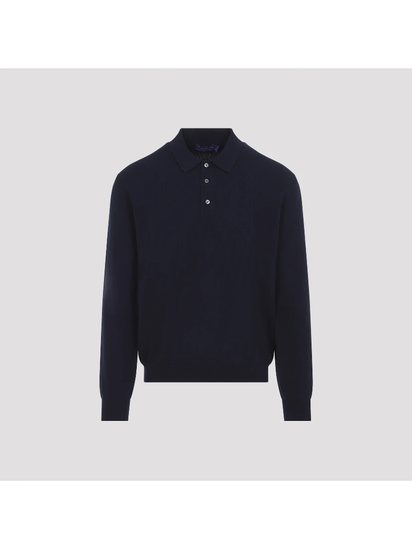 Ralph Lauren Purple Label L/S Knit Polo