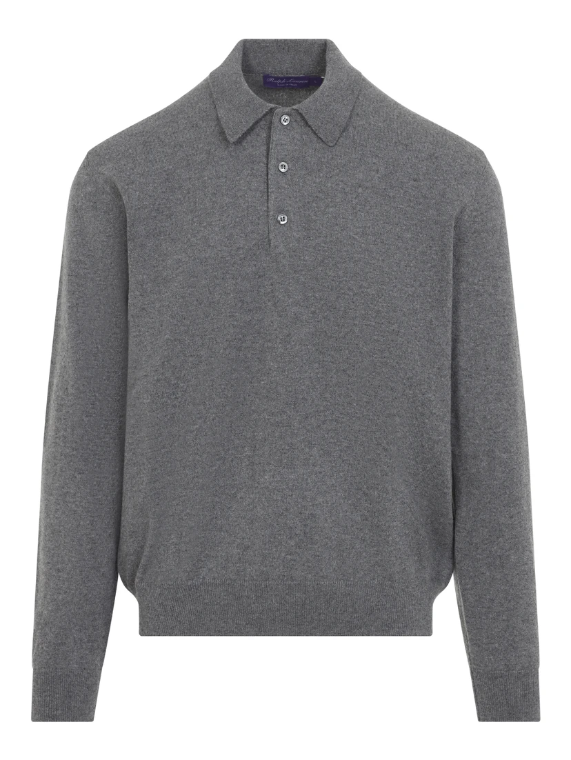 Ralph Lauren Purple Label L/S Knit Polo