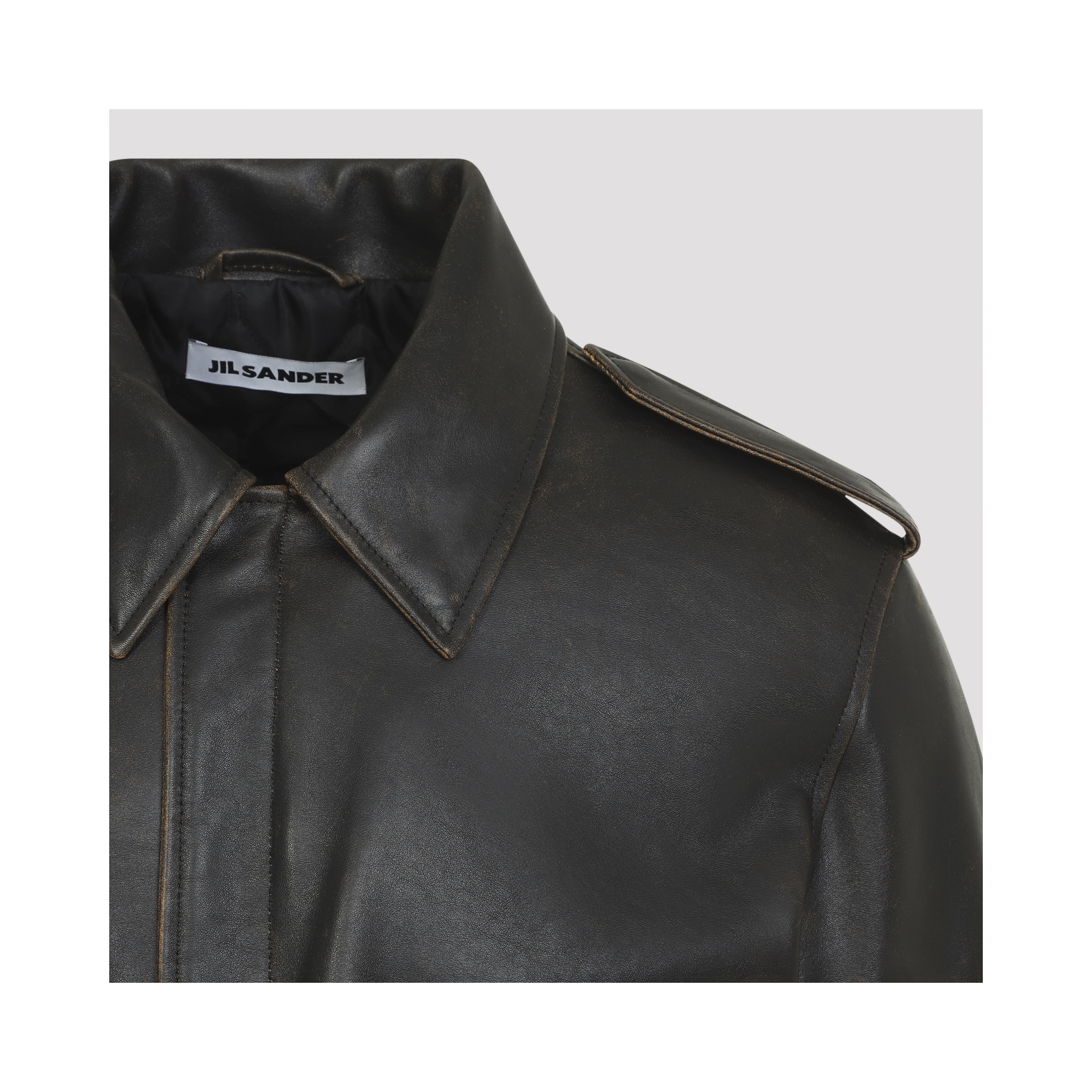 Jil Sander Leather Blouson