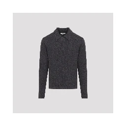 Lemaire L/S Knitted Polo Sweater