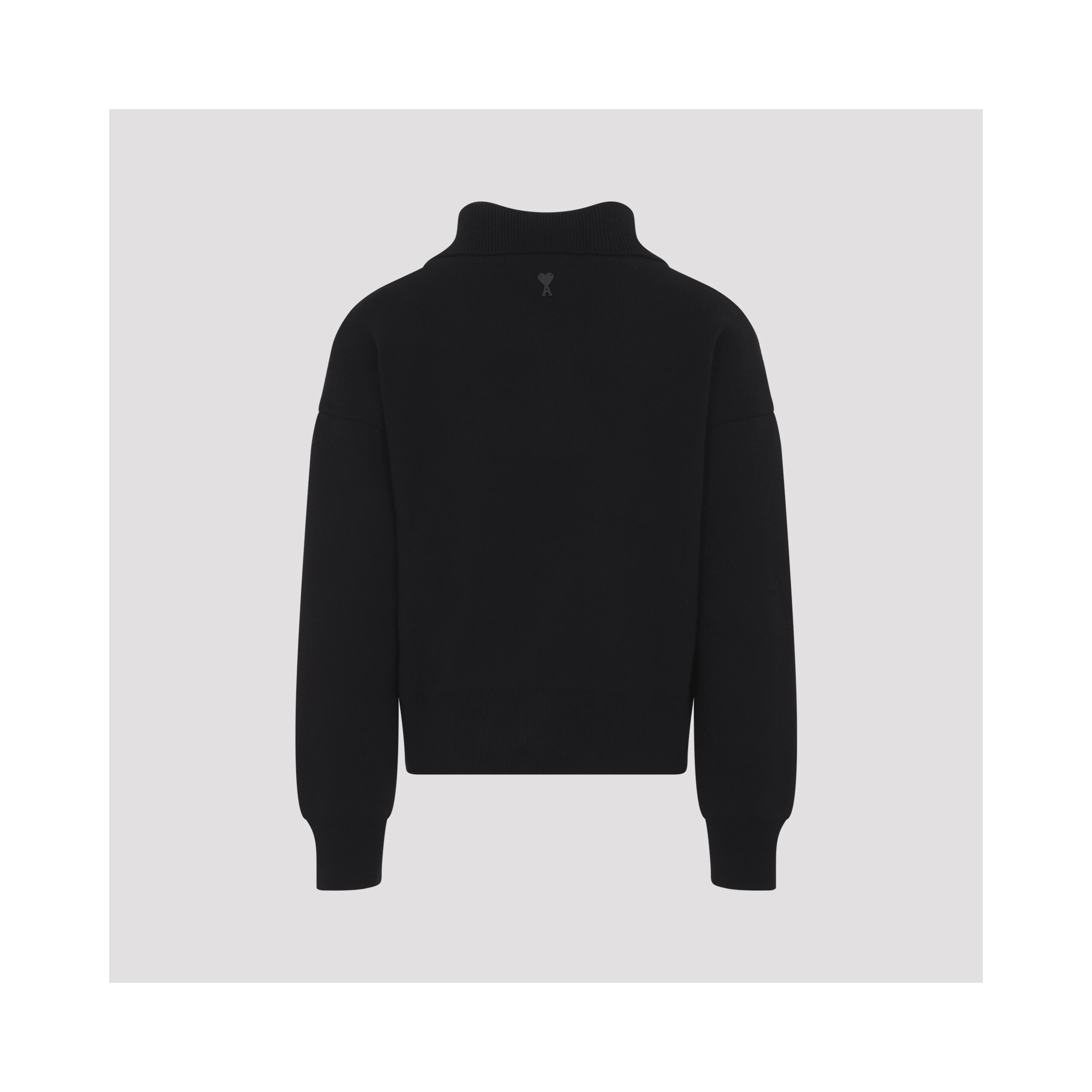 Ami Paris High Collar Sweater