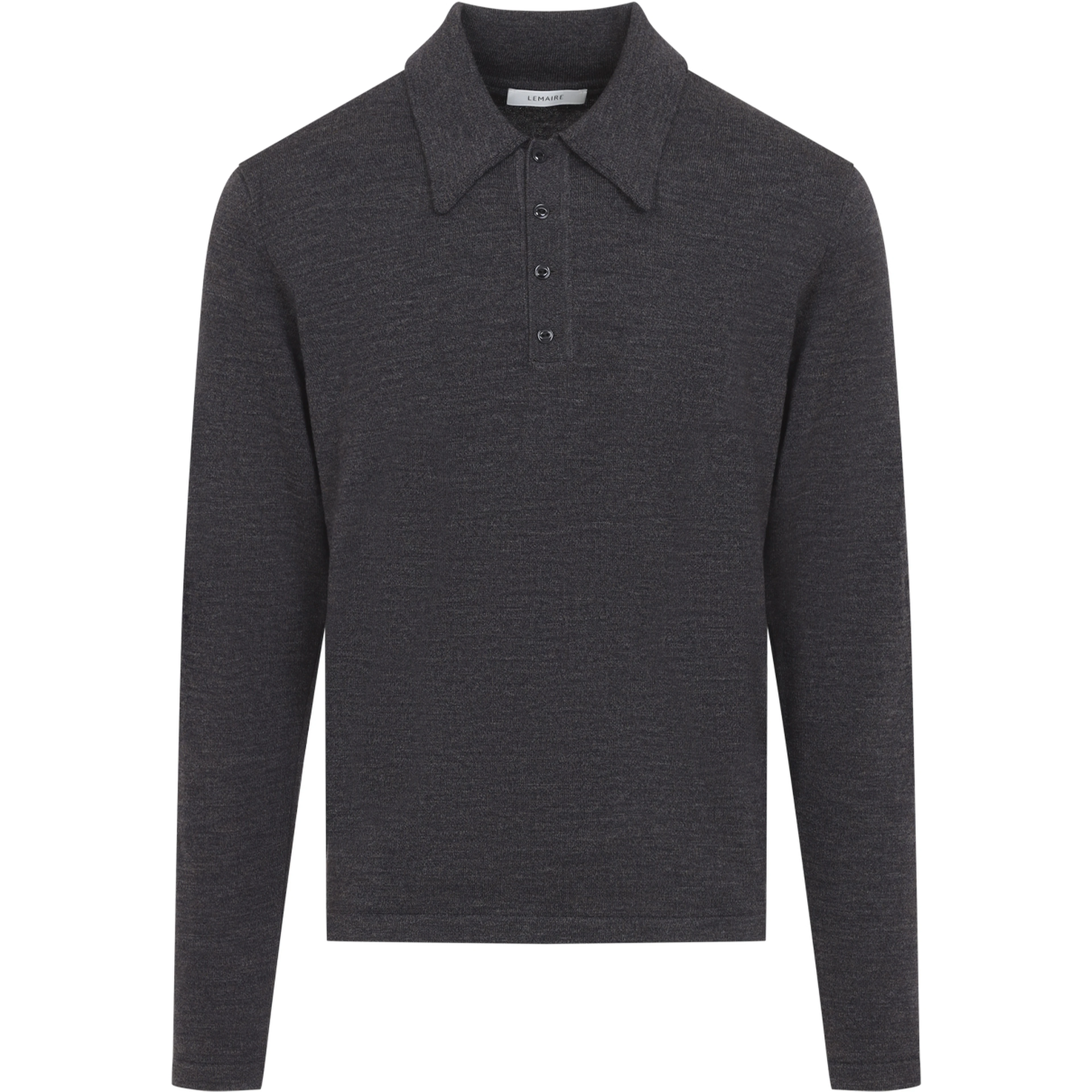 Lemaire L/S Knitted Polo Sweater