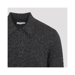 Lemaire L/S Knitted Polo Sweater