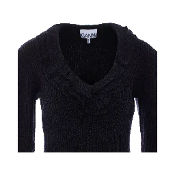 GANNI Sweaters Blue
