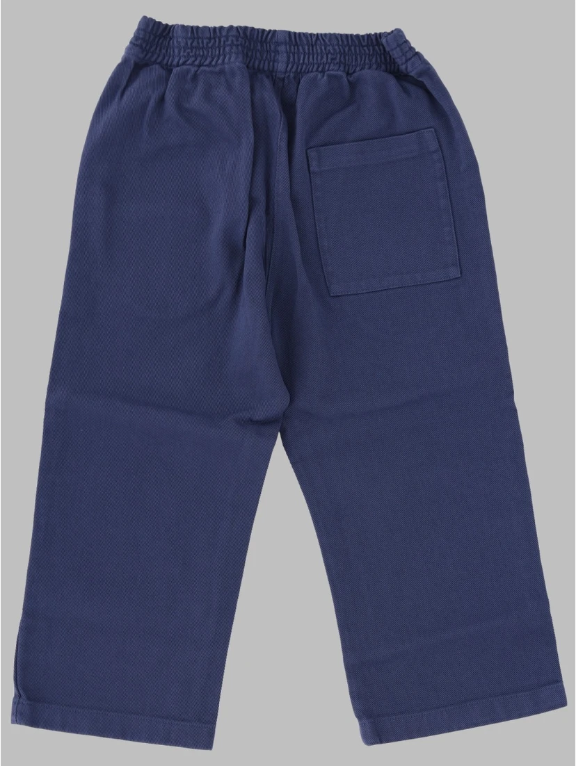 bobo choses navy woven pants