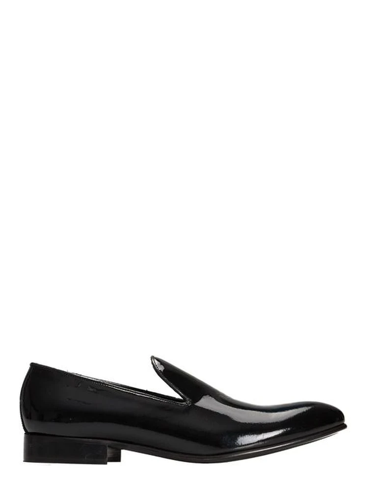 Black Calfskin Men Loafer