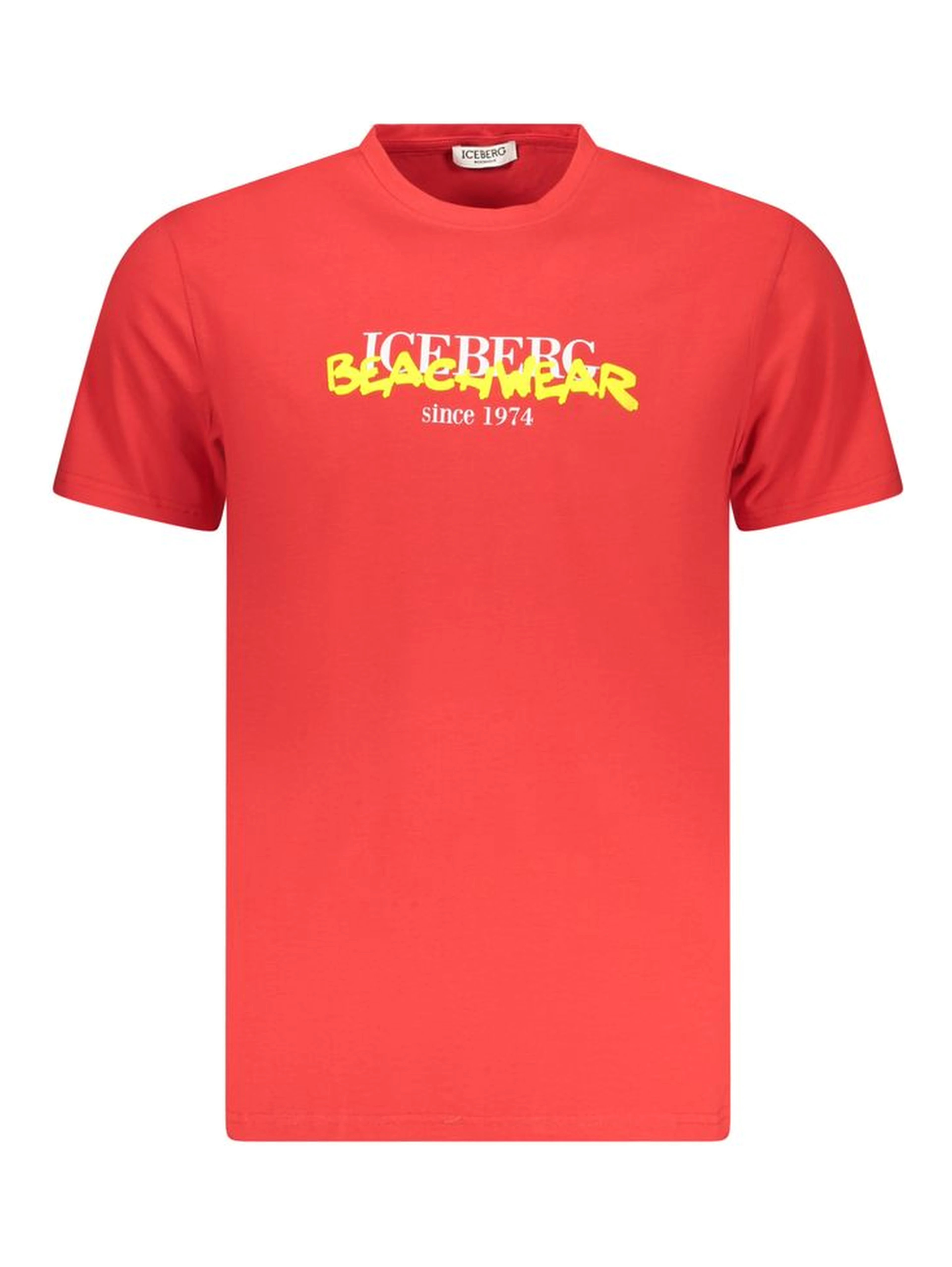 Red Cotton Men's T-Shirt