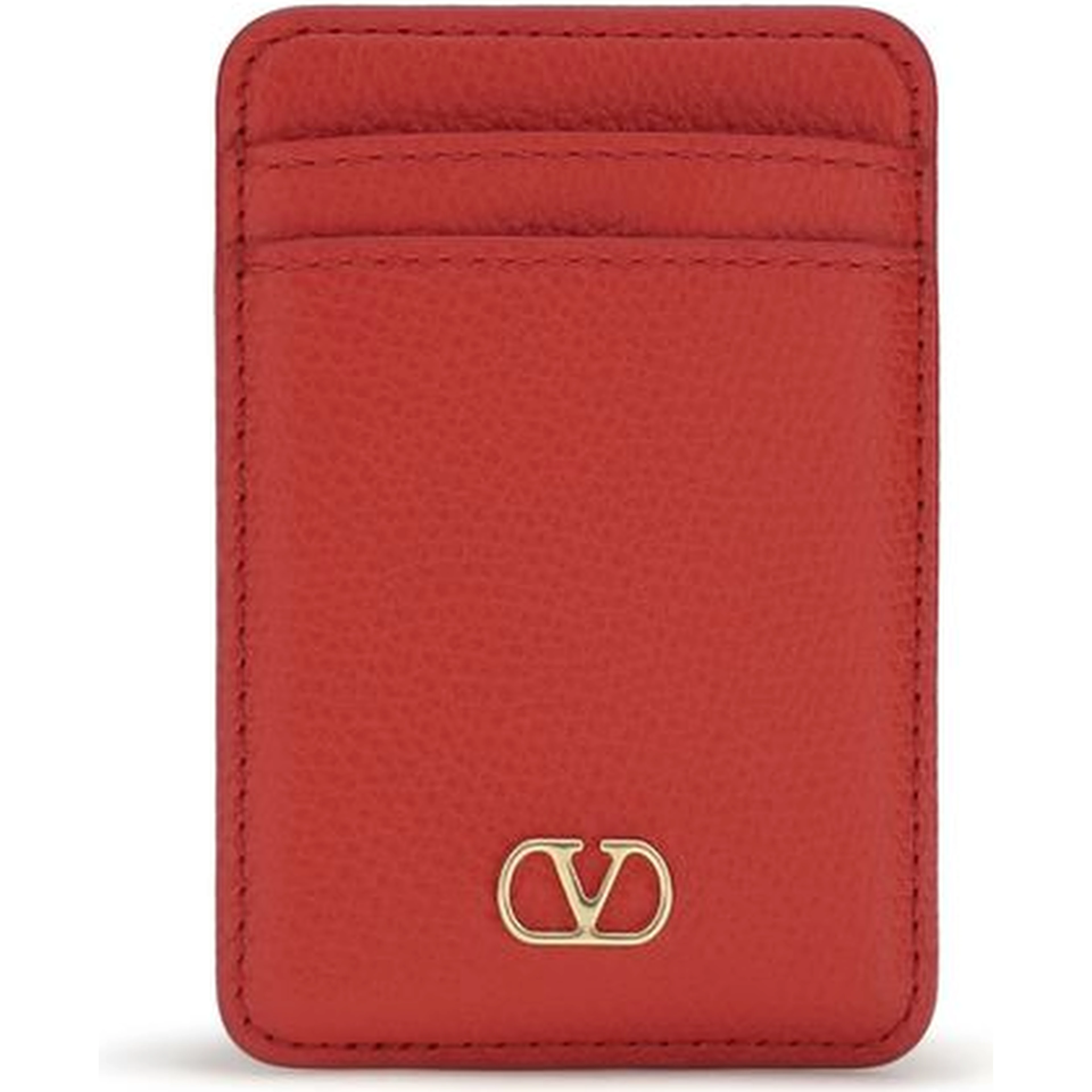 Red Calf Leather Bos Taurus Wallet